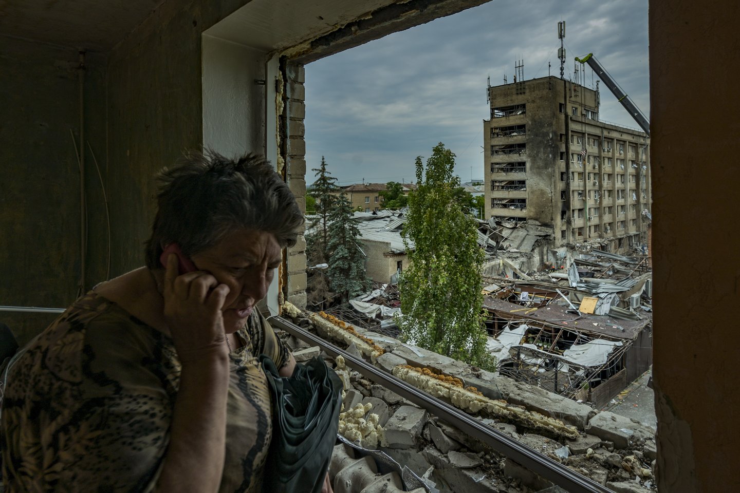 Karas Ukrainoje, Kramatorskas.<br>ZUMA Press/Scanpix nuotr.