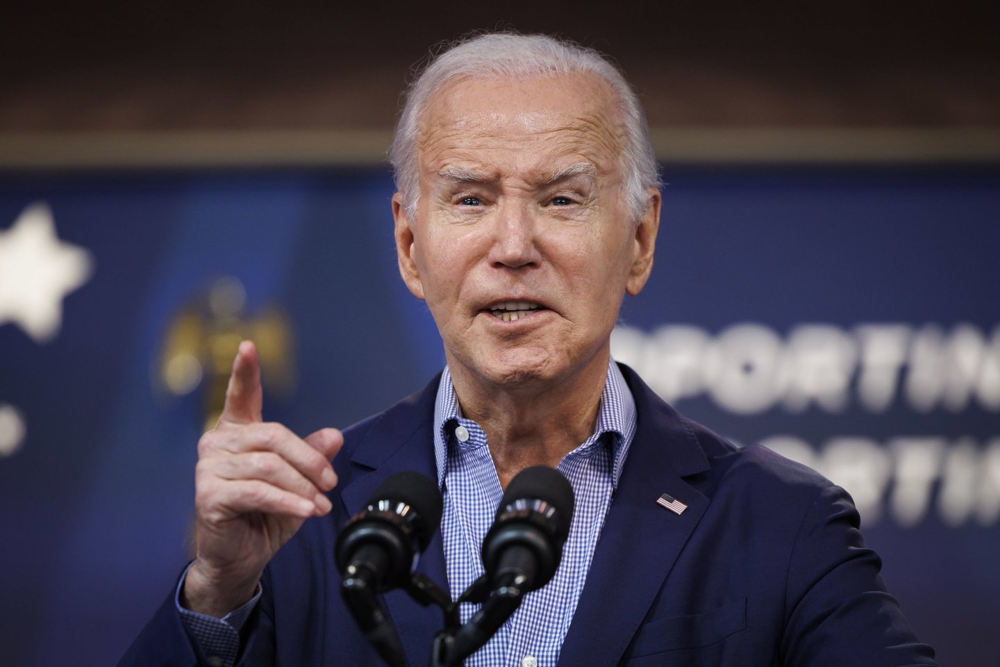 JAV prezidentas Joe Bidenas.<br>EPA-ELTA nuotr.