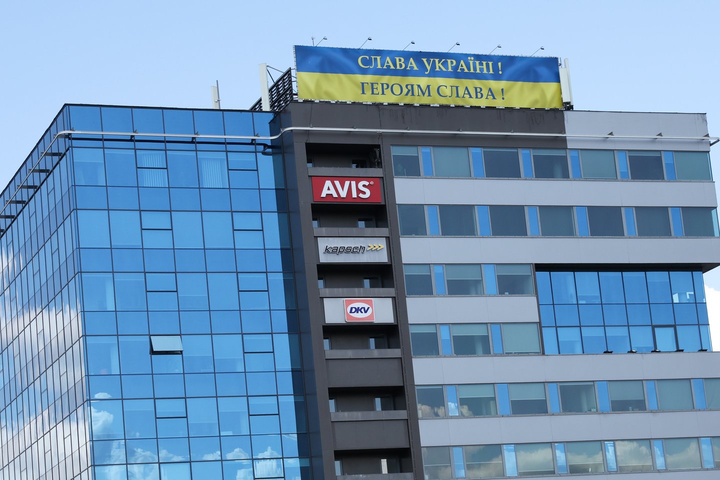  Simboliška parama Ukrainai.<br>R.Danisevičiaus nuotr.