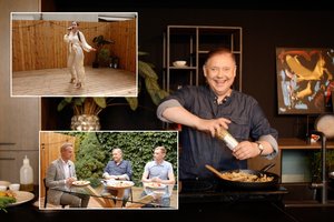 Kulinaro Roberto laidoje pasirodė ir Vasha – prie vasariškų patiekalų skambėjo atlikėjos hitas