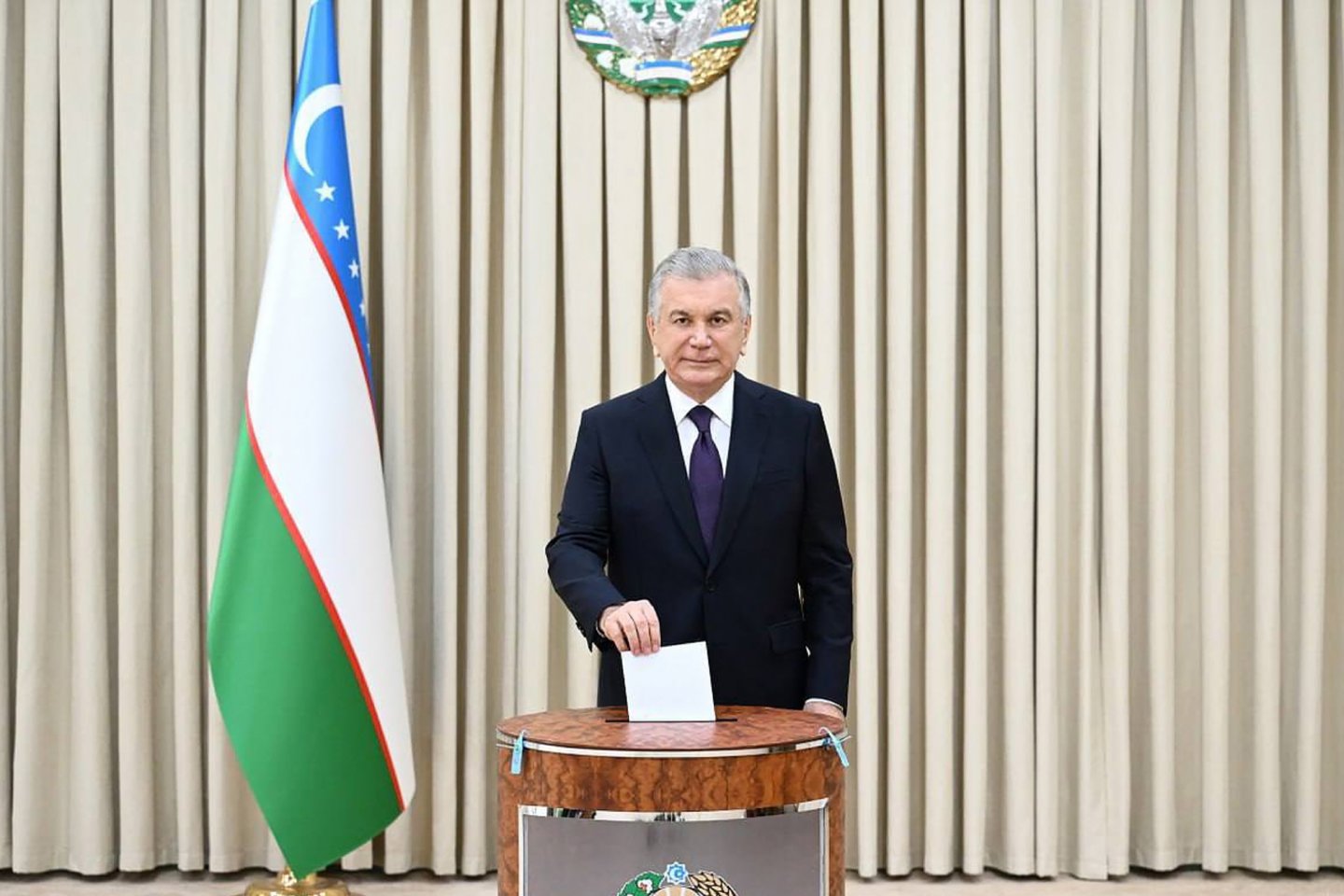 Rinkimai Uzbekistane.