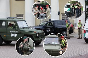 Nuo kontrolės punktų – iki centre pasirodžiusių ginkluotų karių: Vilnius rytą pradėjo išskirtiniu ritmu