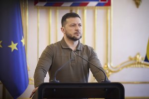 Prabilęs apie „Wagner“ žygį į Maskvą V. Zelenskis įžvelgia naujo sukilimo signalą