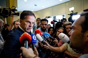 Nyderlandų premjeras M. Rutte prakalbo apie pasitraukimą iš politikos