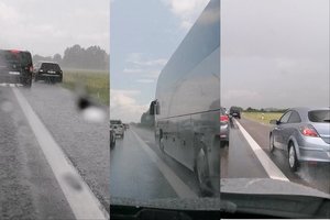 Šokiravo vairuotojų elgesys automagistralėje: ar pradėsime gerbti vienas kitą?