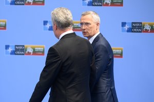 J. Stoltenbergas atskleidė, ką NATO viršūnių susitikimo metu išgirs Ukraina ir Lietuva