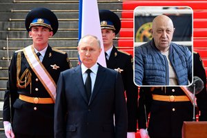 Kremlius patvirtino – po „Wagner“ sukilimo Rusijoje J. Prigožinas Maskvoje susitiko su V. Putinu