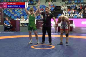 Imtynininkas B. Bubelevičius – Europos jaunių čempionato bronzos medalio laimėtojas