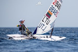 Po pirmų dviejų regatos dienų V. Andrulytė – pirma