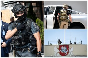 Karių ir pareigūnų užtvindytas Vilnius – gyventojų akimis: troleibuso vairuotoją nustebino E. Macrono gestas