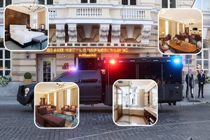 J. Bidenas apsistojo „Kempinski“ viešbutyje – pasidairykite, kaip čia atrodo prezidentiniai apartamentai