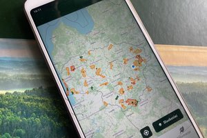 Po saugomas teritorijas kviečia keliauti su nauja programėle telefone