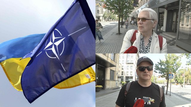 Vilniečiai pasisakė apie NATO sprendimus Ukrainai: jei nelauksi, prasidės pasaulinis karas