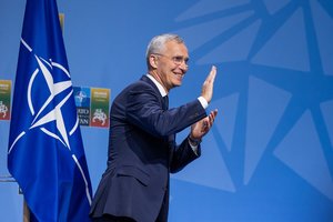 J. Stoltenbergas tarė paskutiniuosius žodžius Vilniuje: Ukraina dabar yra arčiau Aljanso nei kada nors anksčiau