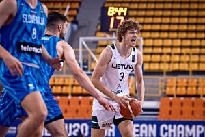 Be pralaimėjimų žygiuojanti Lietuvos dvidešimtmečių rinktinė sužinojo varžovus ketvirtfinalyje
