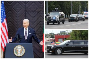 JAV prezidentas J. Bidenas išvyko iš Lietuvos