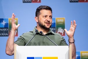 V. Zelenskis: grįžtame namo su geru rezultatu