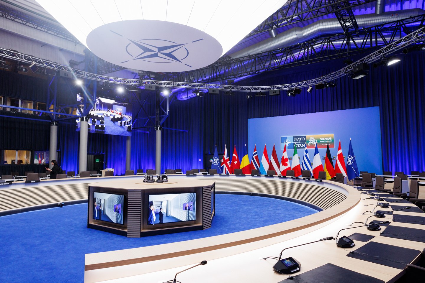 NATO viršūnių susitikimas Vilniuje.<br>T.Bauro nuotr.