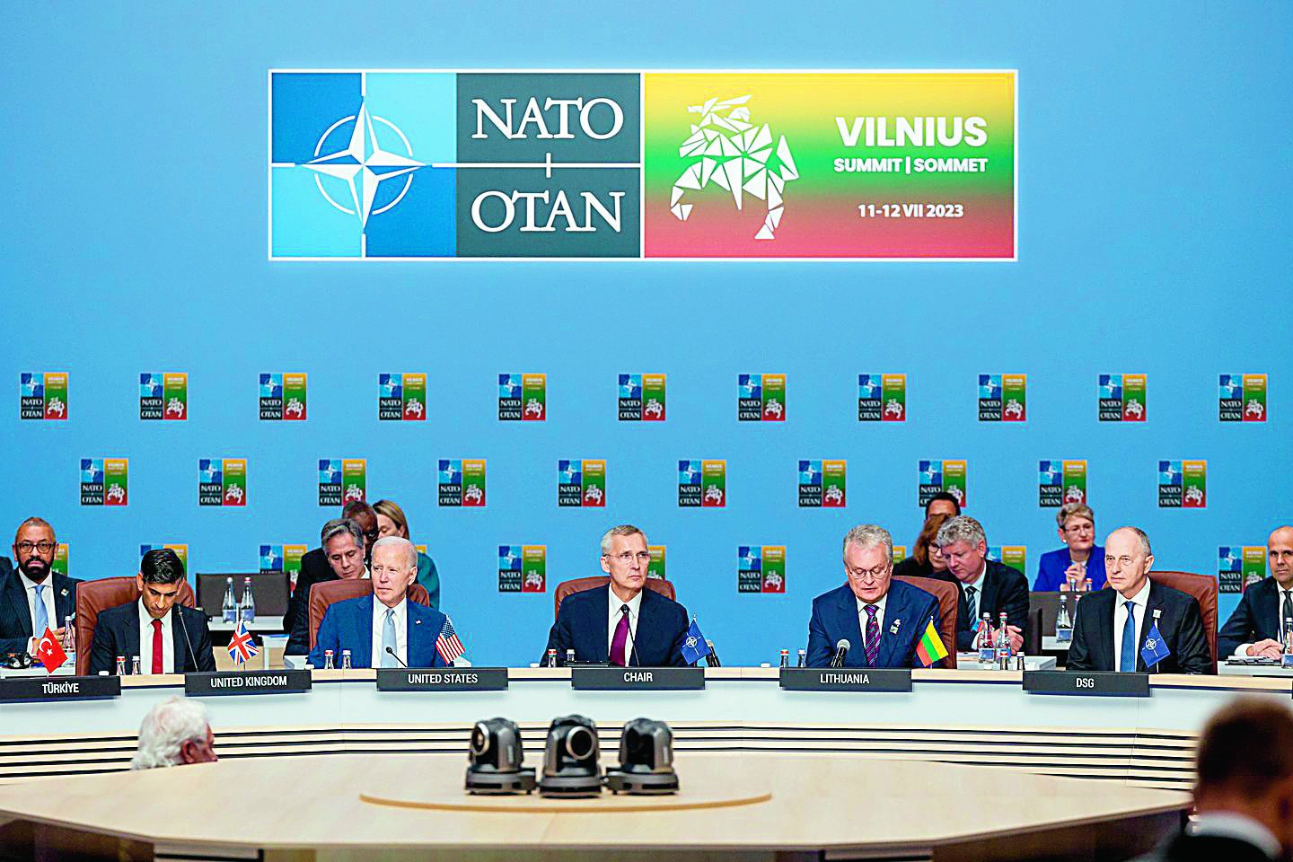 NATO viršūnių susitikimas Vilniuje.<br>V.Skaraičio nuotr.