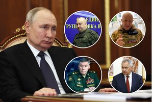 Kremlius vykdo plataus masto „apsivalymą“: skelbia apie dešimtis nušalintų ir sulaikytų aukšto rango karininkų