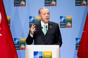 R. T. Erdoganas įžvelgia palankią atmosferą ryšiams su Vakarų sąjungininkėmis stiprinti