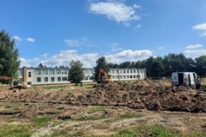 Kretingoje rekonstruojamas dar vienas sporto aikštynas