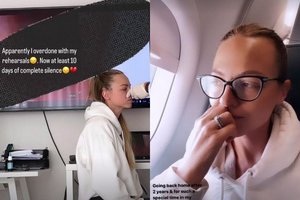 Dvejus metus lauktą kelionę namo Evelinai Young apkartino prarastas balsas: iš gydymo įstaigos – tiesiai į mergvakarį