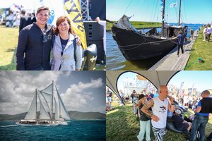 Tarptautiniame pramoginių laivų festivalyje išskirtiniais laivais domėjosi ir Aurimas Valujavičius