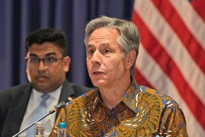 A. Blinkenas: JAV ir sąjungininkės „ginsis nuo bet kokios agresijos“ iš Šiaurės Korėjos