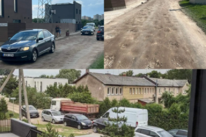 Vytėnuose įsikūrę kauniečiai kenčia nuolatines dulkes ir pavojingus automobilių srautus