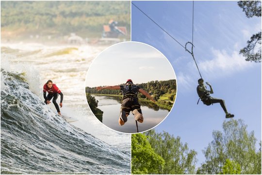Lietuvoje galite rasti ne tik ramų poilsį: įvardino geriausias vietas, pritrūkusiems adrenalino 