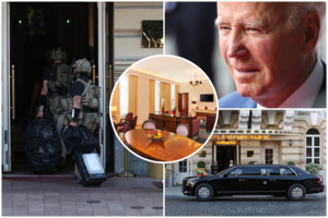 „Kempinski“ vadovas atskleidė, kaip buvo priimtas J. Bidenas: neperšaunami stiklai – dar ne viskas, ragavo ir tinginio