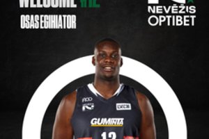 Kėdainių ekipa turi dar vieną naujoką