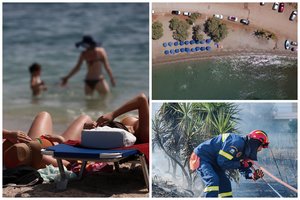 Europą skrodžia milžiniška karščio banga: Italijoje – raudono lygio pavojus, pavojus skelbiamas ir Graikijoje