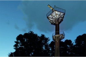 Smiltynėje iškils radaro bokštas: autoriai pristatė, kaip jis atrodys