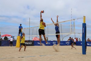 Tinklininkų P. Stankevičiaus ir A. Knašo Portugalijoje nesustabdė ir olimpinis vicečempionas