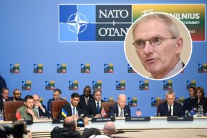 D. Schultzas. JAV ir toliau tvirtai laikosi nuomonės, kad Ukrainos narystė NATO nėra neatidėliotina