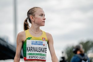 Dar vienas medalis Europos U23 jaunimo čempionate: Greta Karinauskaitė iškovojo sidabro medalį kliūtinio bėgimo rungtyje