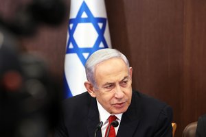 Izraelio premjeras B. Netanyahu paguldytas į ligoninę