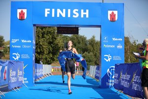 Lietuvos triatlonininkė Europos taurės etape pateko tarp dešimties geriausių atletų