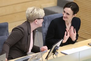 Socialdemokratų ir konservatorių reitingams krintant, į trečią vietą išsiveržė naujas lyderis: I. Šimonytė – be didesnių konkurentų