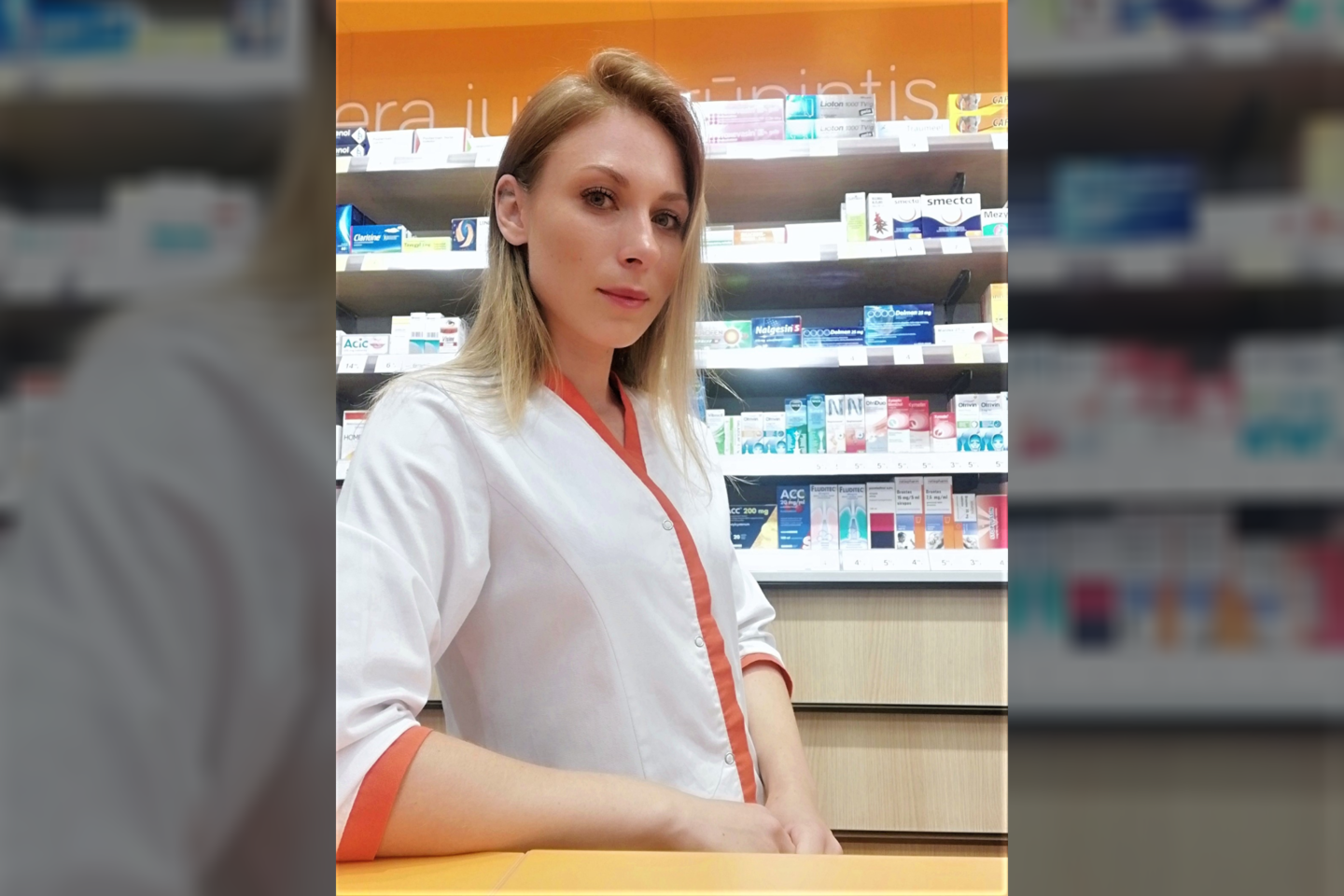 Vaistininkė Roberta Janulytė<br>Pranešimo siuntėjų nuotr.