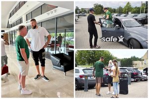 Rinktinės stovyklos starte – J. Valančiūno šūksnis vėluojantiems, D. Motiejūno sugrįžimas ir su žvėrimi atvykęs R. Jokubaitis