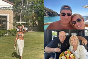 Sidabrines vestuves Živilė Pinskuvienė su vyru Jonu švenčia prie Viduržemio jūros: „Prasidėjo staigmenos“