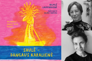 Pažintinė knyga vaikams apie Saulę: sužinos, apie ką ji šneka su sutuoktiniu Mėnuliu ir dukra Aušrine