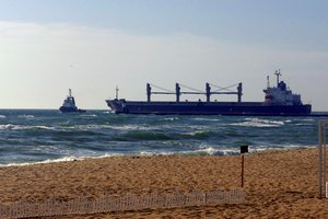 Rusija informavo Turkiją uždaranti grūdų koordinavimo centrą ir atšaukianti saugumo garantijas