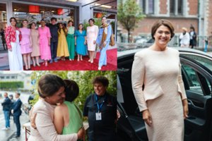 Diana Nausėdienė vieši Briuselyje: susitiko su Lotynų Amerikos bei Karibų šalių vadovų žmonomis