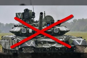 Ukrainiečiai sunaikino tris milijonus dolerių kainuojantį rusų tanką