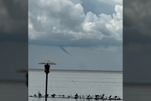 Kuršių mariose užfiksavo pavojingą reiškinį: galėtų perversti mažą valtį