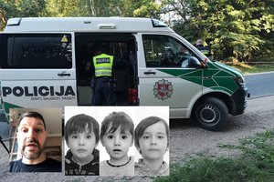 Po trijų mažamečių pagrobimo Kaune – krata A. Kandroto-Celofano mamos namuose: policija tikrino gautą informaciją